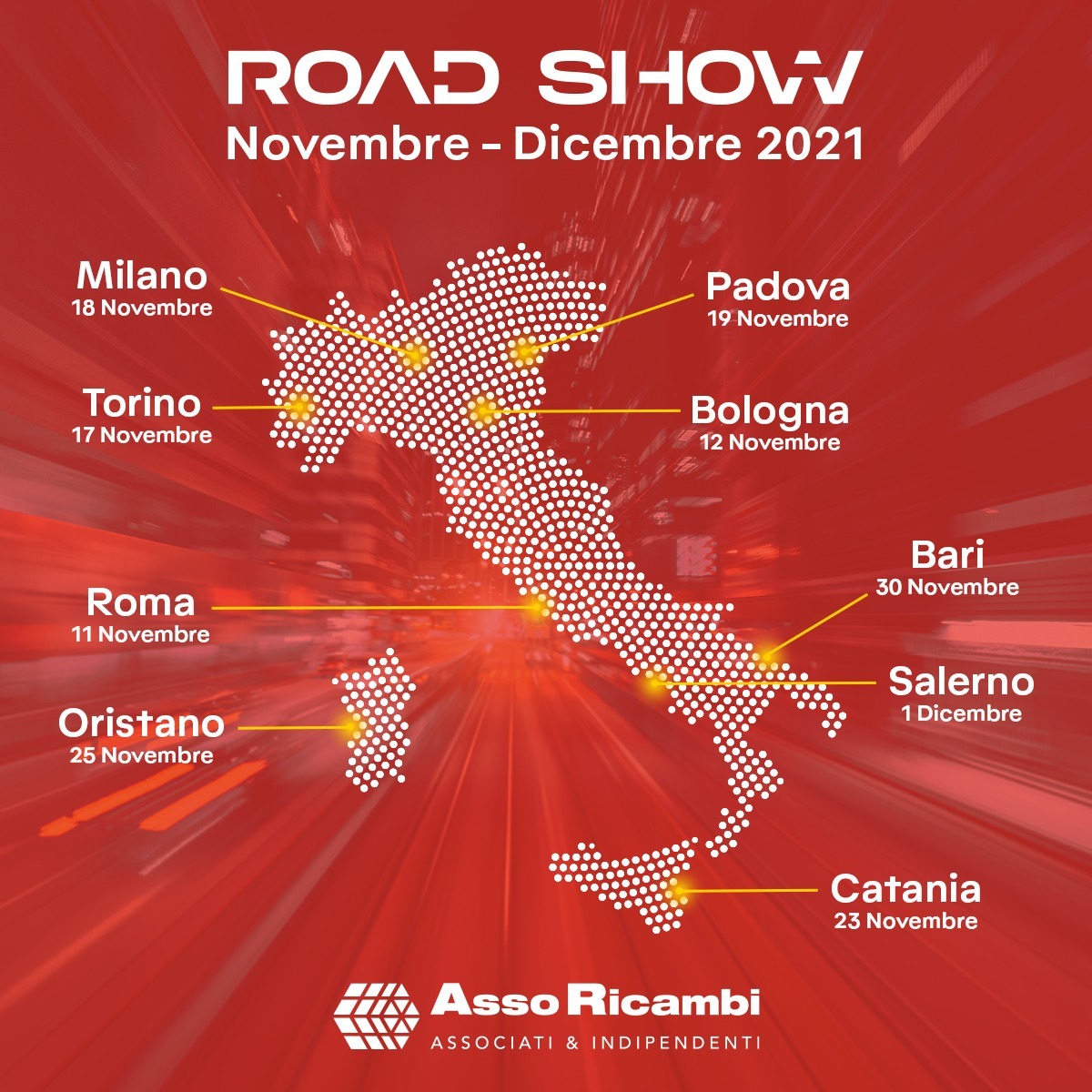 Road Show Asso Ricambi - Novembre  2021